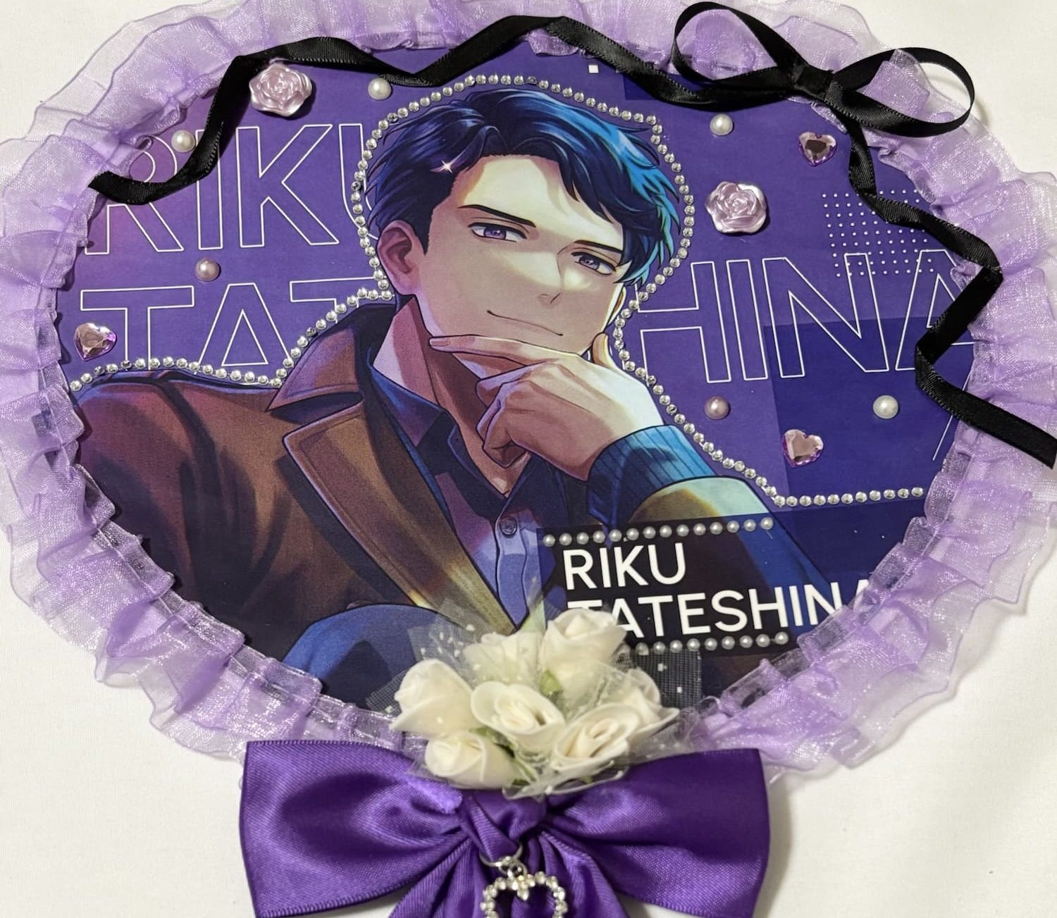 ブレマイ　うちわ　デコ　立科吏来